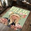 Billie Eilish Album Rug Carpet Office Decorative Carpet For Living Room Bedroom Door Mat Floor Rug Computer Chair Area Rug