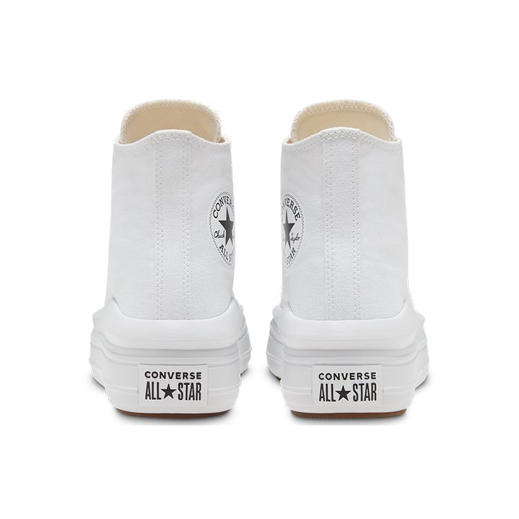 Converse Chuck Taylor All Star High Move White Ivory Women Sneakers Natural-Ivory Black 568498C