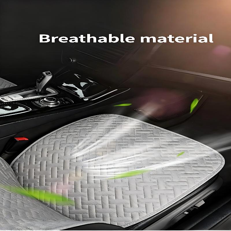 Linen Seat Covers For Car, Non-Slip Soft Breathable Car Seat Protector Universal Fit Most Automotive, Van, Suv, Trucks