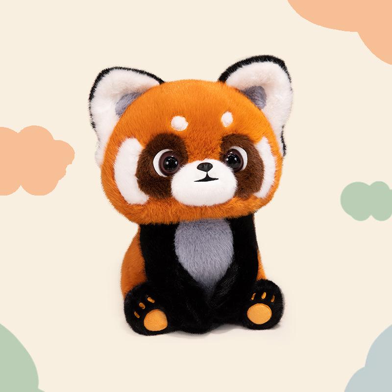Zoo Trio: Raccoon, Red Panda & Koala Plush Set