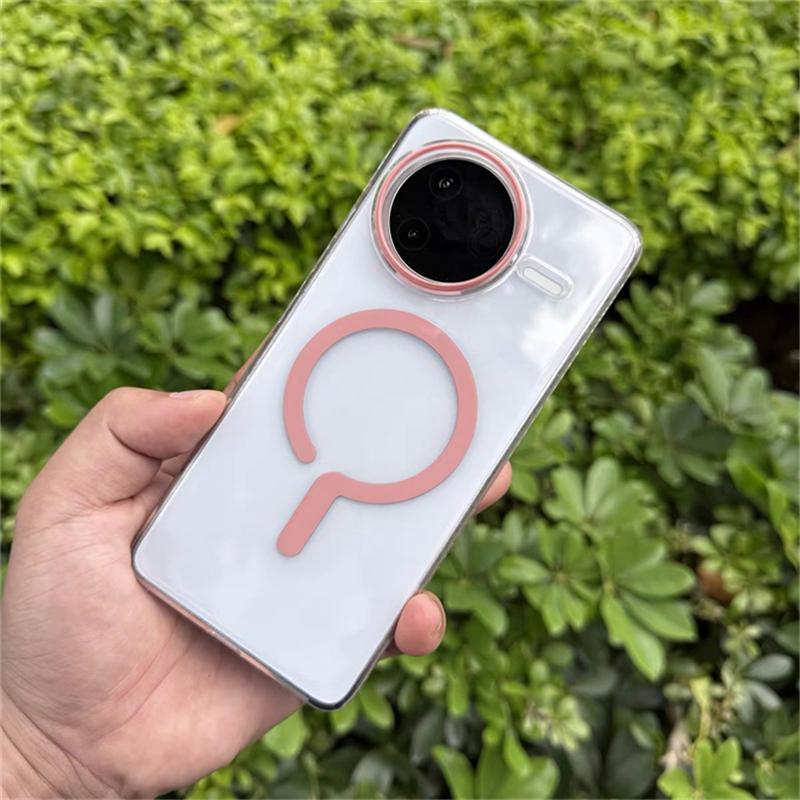 Hülle Für Poco F7 Ultra F7 Pro 5G Magnetisch Für MagSafe Transparente Harte Abdeckung Für Xiaomi POCO F7Pro Schlank Luxus Mode Stoßstange
