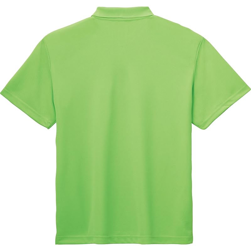 [Glimmer] Short-Sleeve 4.4oz Dry Polo Shirt [with Pocket] 00330-AVP Men's Black L