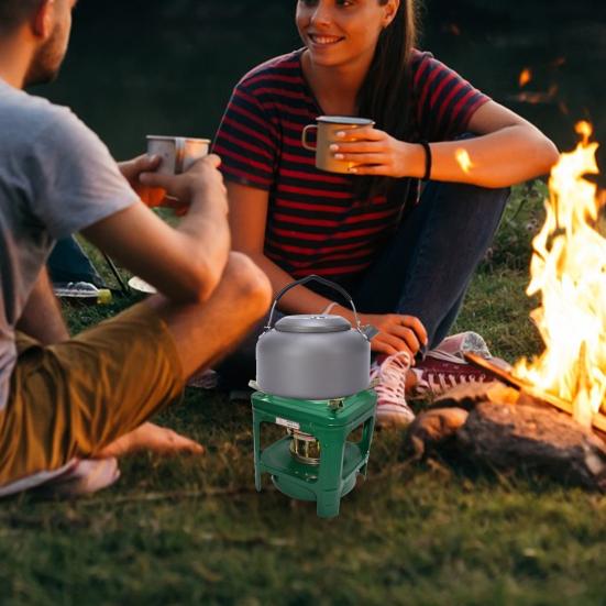 Fogão a Querosene para Exterior Churrasco Piquenique Camping Mochilão Caminhada Cozinhar Forno a Querosene Queimador Fogão de Acampamento Portátil Leve Aquecedor
