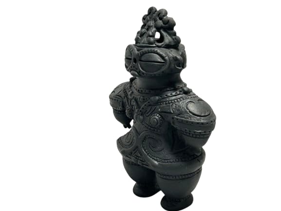 No-brand Shake-ki Clay Figurine Large Replica, Aomori, 22cm, Black