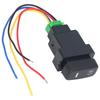 Foglight Switch ABS LED Fog Light Lamp Harness 12V Accessory for Car Modification