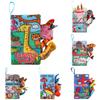 Animal Infant Tail Cloth Books Puzzle Toy Tear Resistant Educational Early