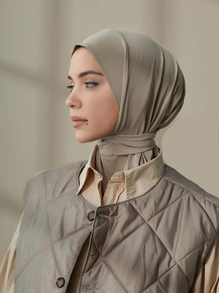 New Instant Hijab For Muslim Women Full Cover Headwraps Scarf Islam Turban Caps Ready To Wear Snap Undercap Hijab