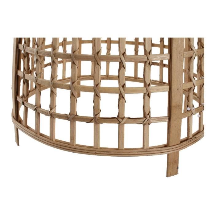 Suspension - DKD HOME DECOR - Rotin - 42 x 42 x 63 cm - E27 - Style Ethnique