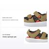Water Sandal Space Leather Comfortable Versatile Non-Slip Low-Top Walking Shoes Baby Shoes Earth-Yellow FY6037