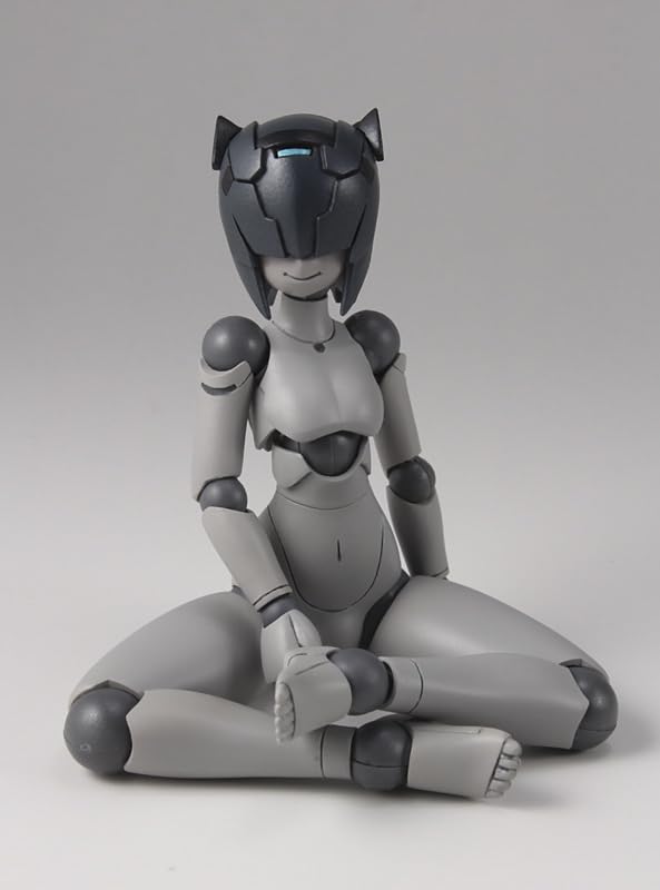 Polynian MMM Shamrock Fresh Updated PVC ABS Painted Movable Figure [Gray Version] Non-scale &