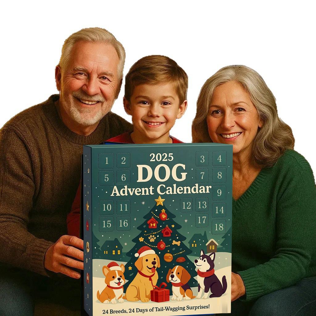 Adventní kalendář 24 dní odpočítávací kalendář se sběratelskými hudebními postavičkami, Adventní kalendář