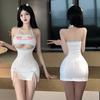Sexy Cute Maid Stimulating Erotic Temptation Couple Cute Pure Desire Date Sex Flirting Sexy Passion Temptation Strap Dress