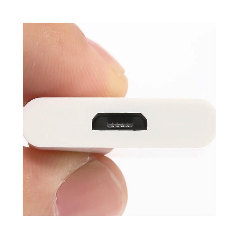 Micro Usb To 30 Pin Charger Converter Adapter for Apple Iphone 4 4s 3gs Ipod Data Synchronization Adapter