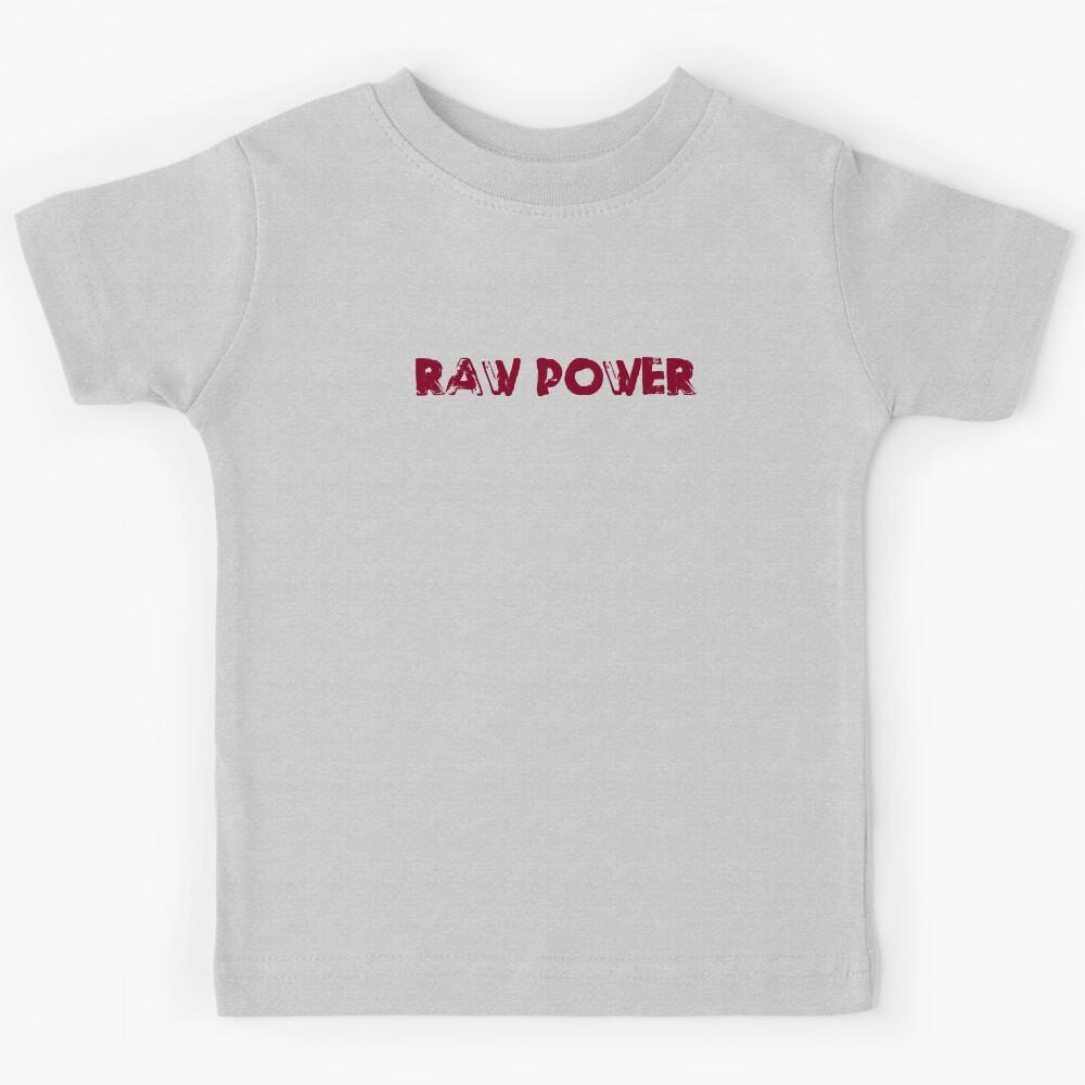 Raw Power, burgundy Kids T-Shirt 120