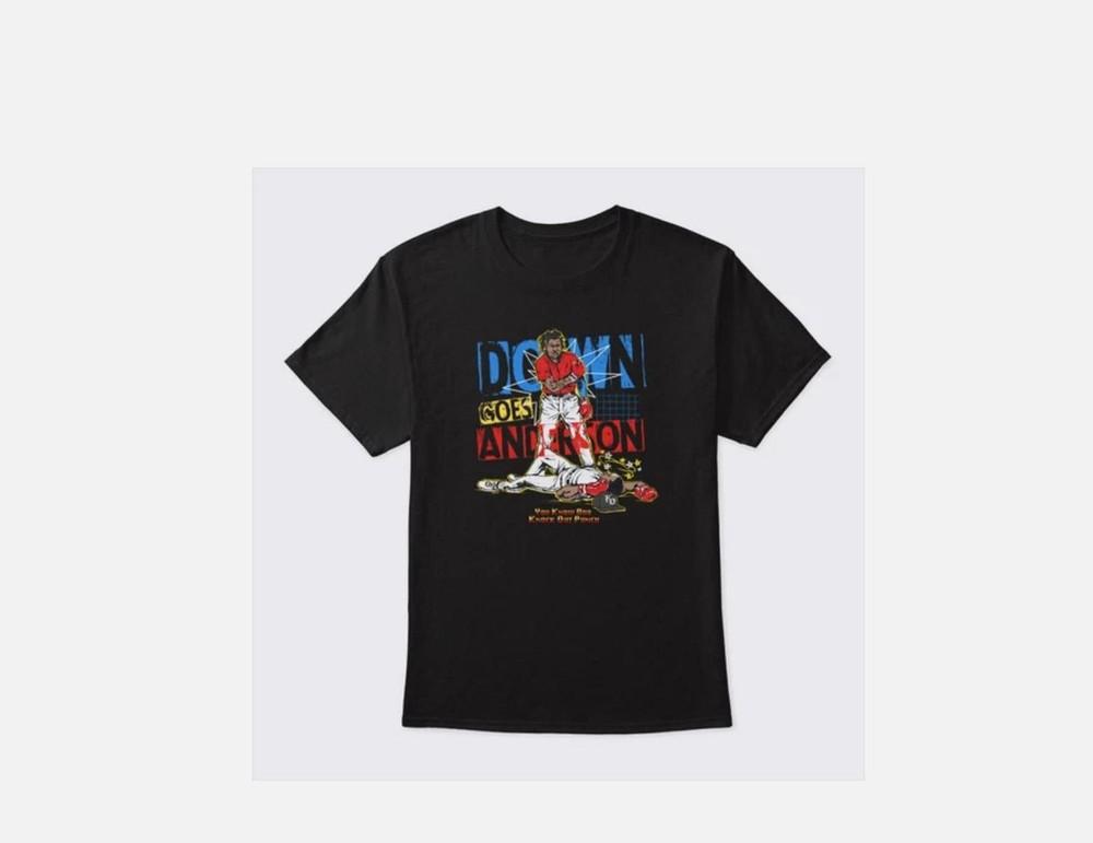 Down Goes Anderson Jose Ramirez Tim T-Shirt All Size S-5XL Unisex T-Shirt S