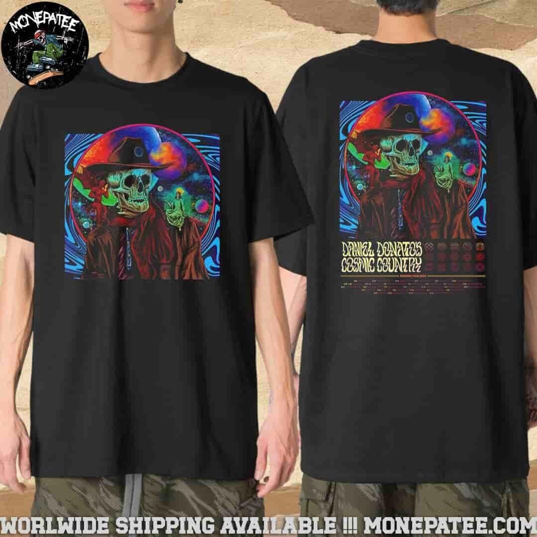 Daniel Donato Cosmic Country Summer Tour Dates List 2026 Merchandise T-shirt XXL