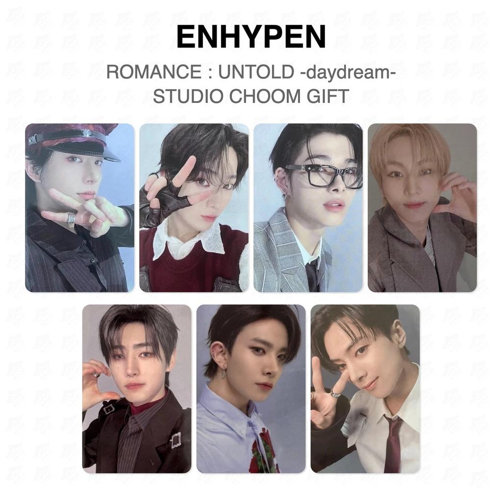 ENHYPEN ROMANZA : UNTOLD -daydream- STUDIO CHOOM REGALO Fotocarta Ufficiale