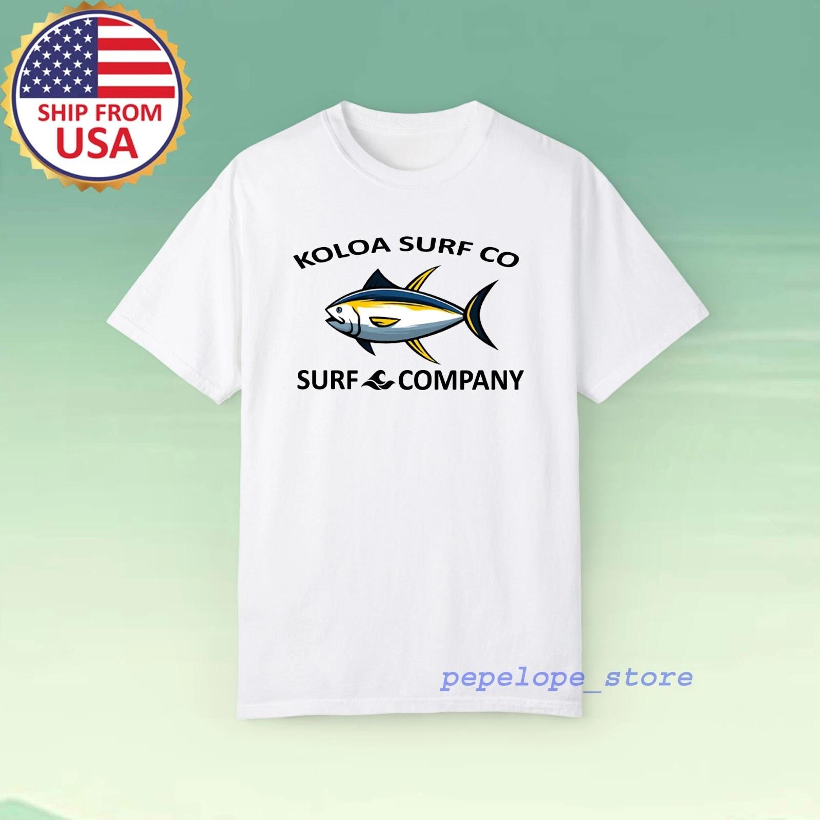 Koloa Surf Company Men s White Size S-5XL L