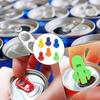 6pcs Opener Manual Soda Beer Can Openers Plastic Beverage Can Cover Protector Colorful Can Tab Cover Can Opener Tool