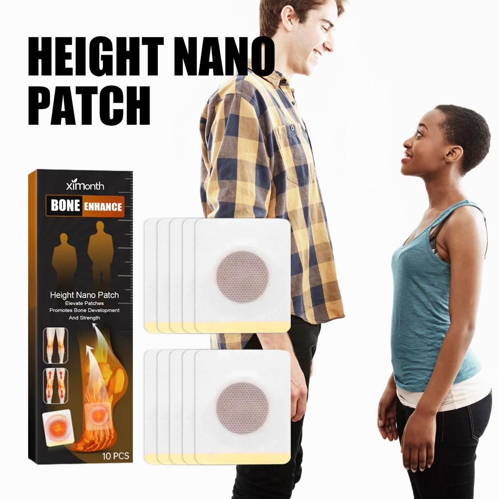 10pcs Height Booster Patch Body Height Care Foot Point Patch Growing Body Foot Patch