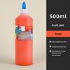 Wasserdichte 500ML Acrylfarbe - Langlebig, Ideal für Strohhut-, Keramik- und Gipsfigurenmalerei