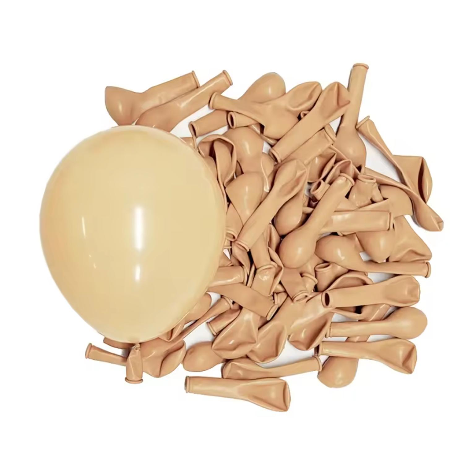 

10/30/50Pcs Retro Green Balloons 10inch Boho Brown Sand Beige Dusty Blue Sage Green Retro Balloon for Birthday Wedding Decoratio 10inch-10pcs