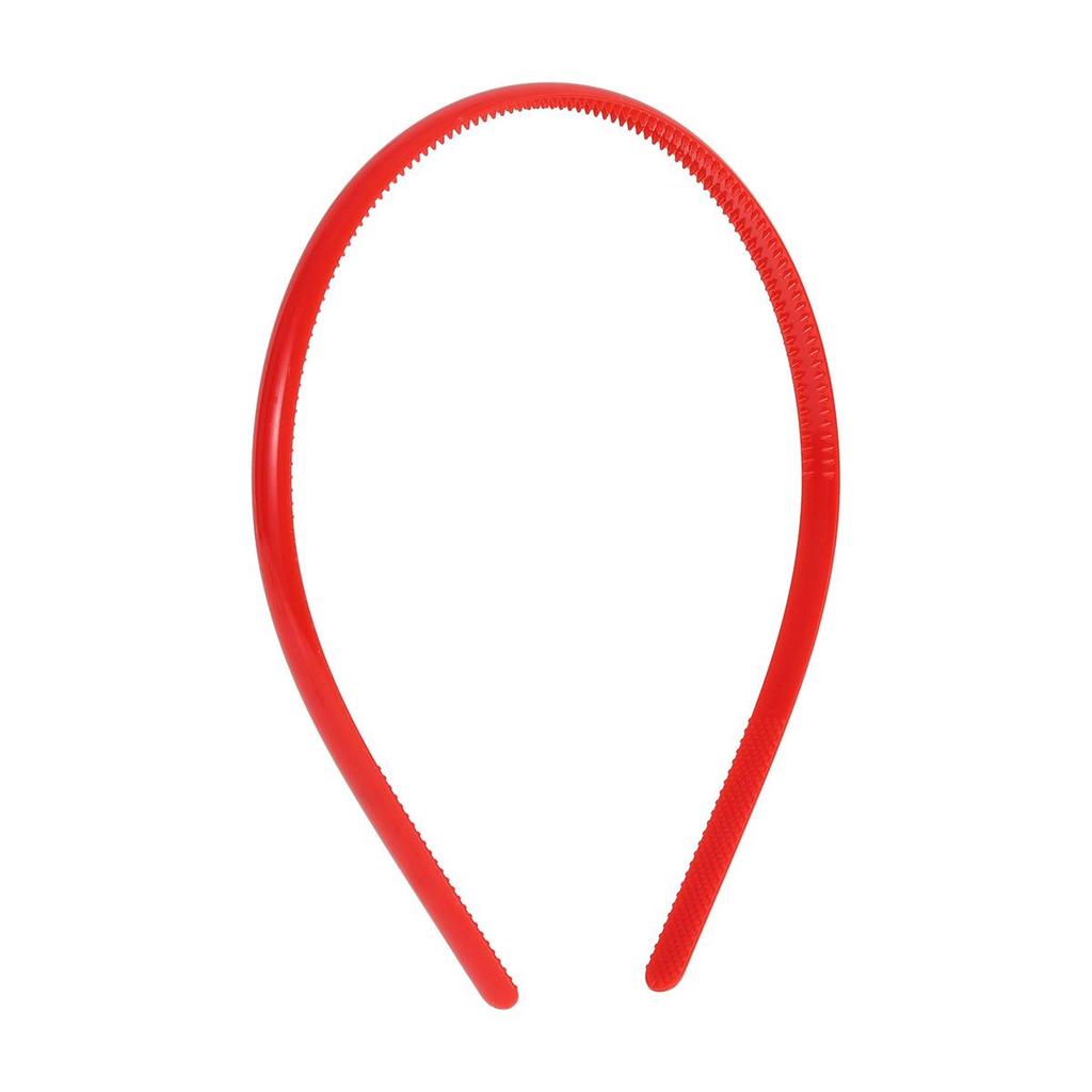 0.8cm Black Bow Headband with Double Row Teeth - Universal DIY Chenille Stem Accessory