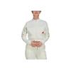 Adidas Solid Color Zip-Up Stand Collar Jacket Women Jacket White HM2859