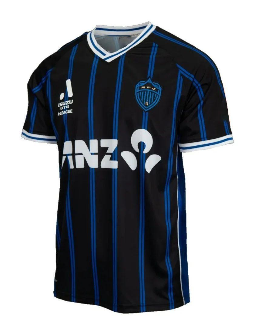 25-26 Австралия A-Лига Окленд ФК Матчевая Тренировочная Футбольная Майка Спортивная Быстросохнущая Футболка Одежда M