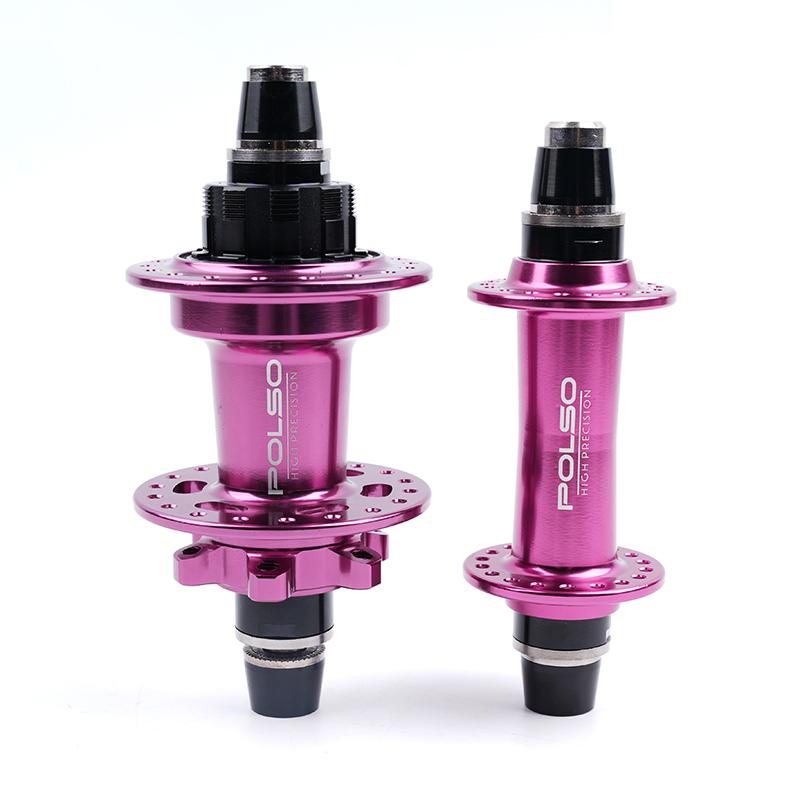 POLSO BMX Racing Hub 36 Holes Disc Brake 6 Pawls 120 Clicks 3/8 x 110mm BMX Hubs