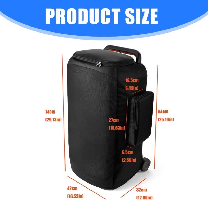 Compact Portable Speaker Pouch With Dustproof Anti Scratch Interior Secure Fit for 520 Model Wireless Speaker