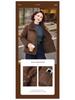 Women's Plus Velvet Warm Coat for Ages 40-60: Middle-Aged and Elderly Fashion