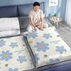 4PCS Blue Floral Pattern Vacuum Compression Bag Space Saving Quilt Organizer Vacuum Bags  Clothes
