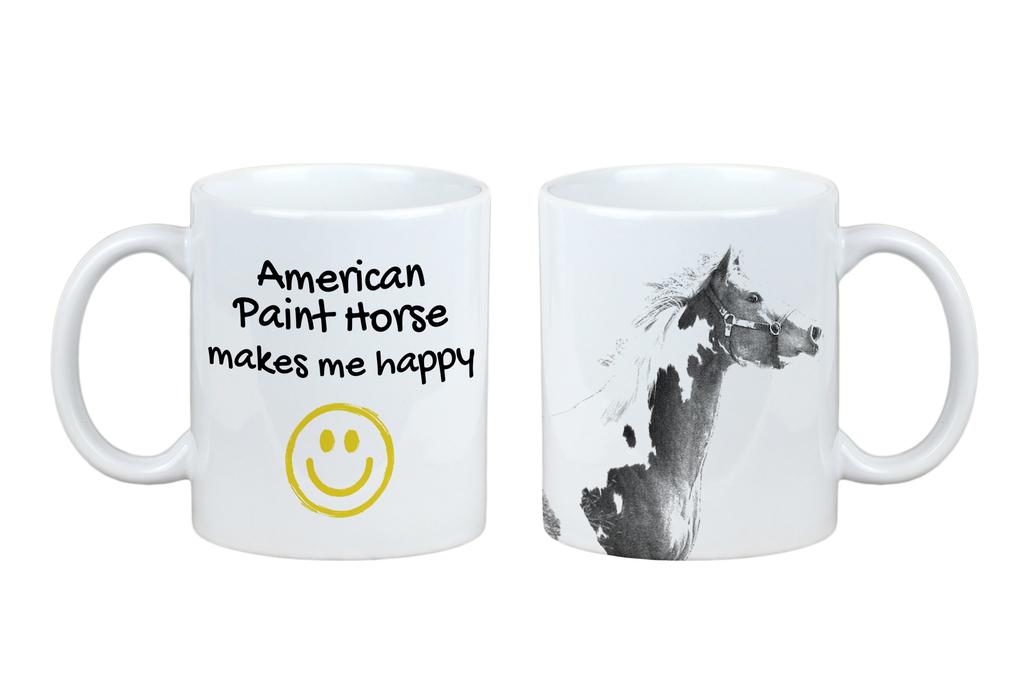 American Paint Horse – Cup with a horse, a cheerful cup for a dog lover | Art-Dog