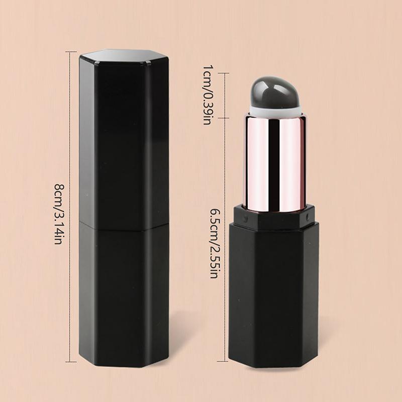 Round Head Silicone Angled Concealer Brush Like Fingertips Q Soft Portable Silicone Lip Brush Lipstick Brush