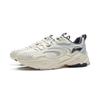 Li-Ning Synthetisches Leder Mesh Retro Mode Sportlich Leicht Abriebfest Erhöhte Höhe Low-Top Freizeitschuhe Damen Freizeitschuhe AGCU546-5