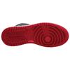 Scarpe da Ginnastica per Bambini Air Jordan 1 Mid GS Bred Shadow Nero Rosso Fuoco Bianco DQ8423-006