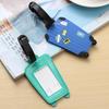 PVC Travel Suitcase Handle Tags - Silicone Boarding Luggage ID Tags, Customizable
