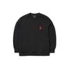 MLB Sweatshirts Unisex Black Crew Neck Moderate Regular 3AMTH0314-50BKS