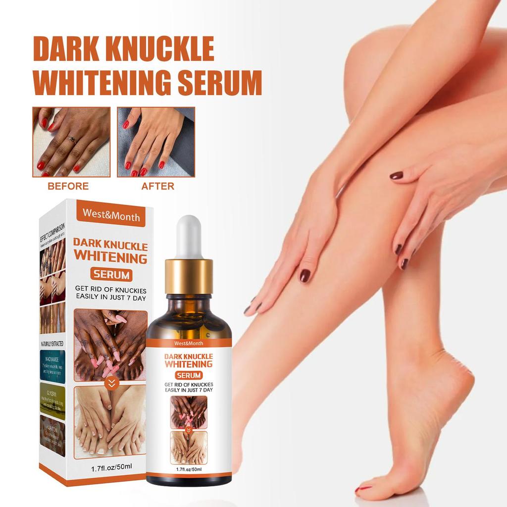 50ml Skin Beauty De-Tanning Serum Brighten Skin Tone Knee & Ankle Corner De-Marker Moisturizing Serum