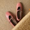 Fashion AIYUQI Women's Mary Jane Shoes 2025 New Flat Shoes Female Non-slip Shallow Large Size  Ballet Shoes For Women