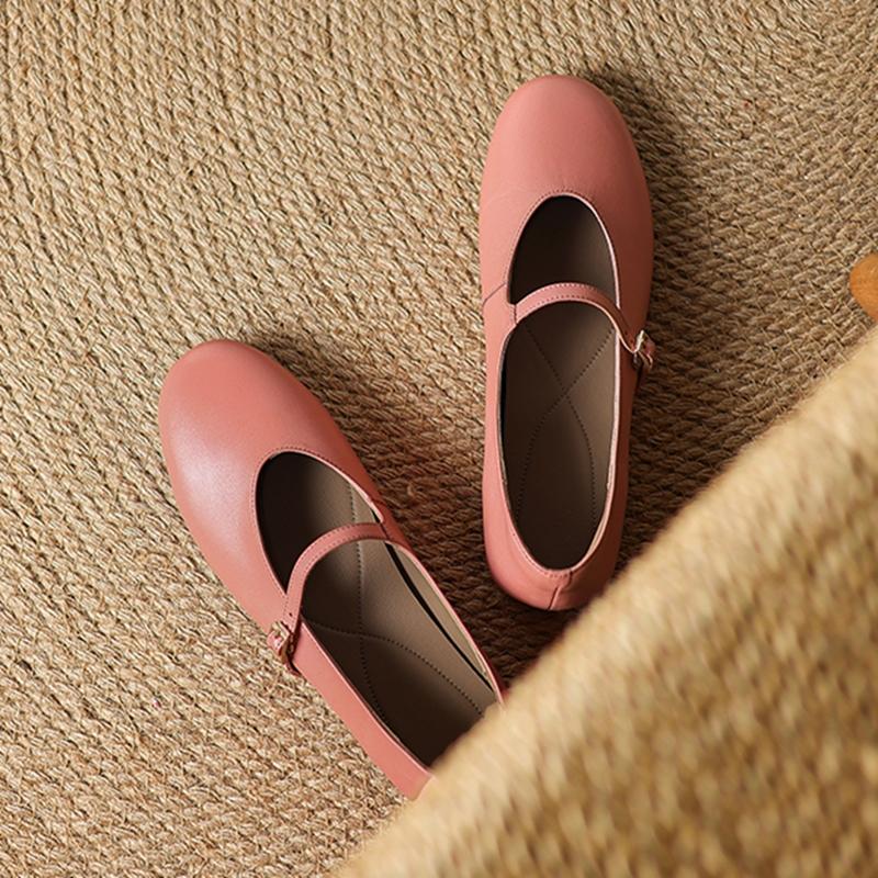 Fashion AIYUQI Women's Mary Jane Shoes 2025 New Flat Shoes Female Non-slip Shallow Large Size  Ballet Shoes For Women