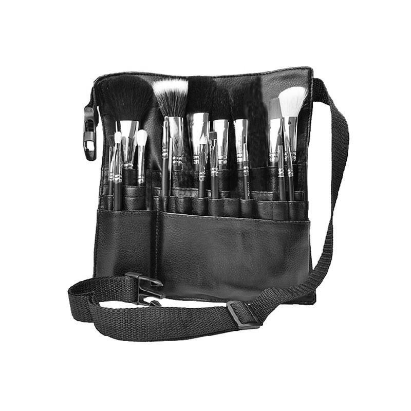 

Unilateral Waist Bag In Stock Cross-Border Hot Sale Makeup Artist Makeup Portable Makeup Tools Cosmetics Bag Pu Makeup Waist Bag Normal specifications