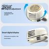 Batteriebetriebener Ventilator Tragbarer Clip-On-Ventilator Tragbarer Persönlicher Mini-Leiser Blattloser 5 Einstellbare Geschwindigkeit Gürtel Klein Wiederaufladbar 360° Schwenkbar Kühlung für