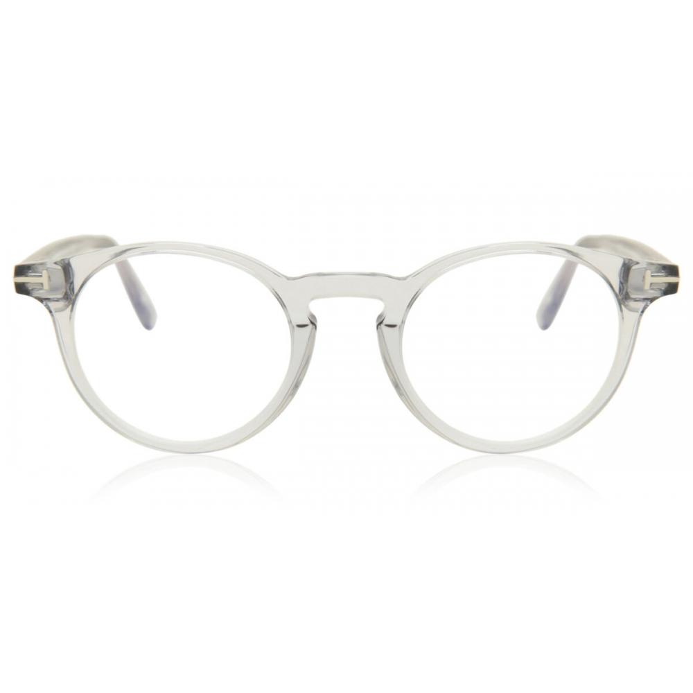 

Tom Ford Ft5557 B Blue Light Block 020 Unisex Eyeglasses Grey/48