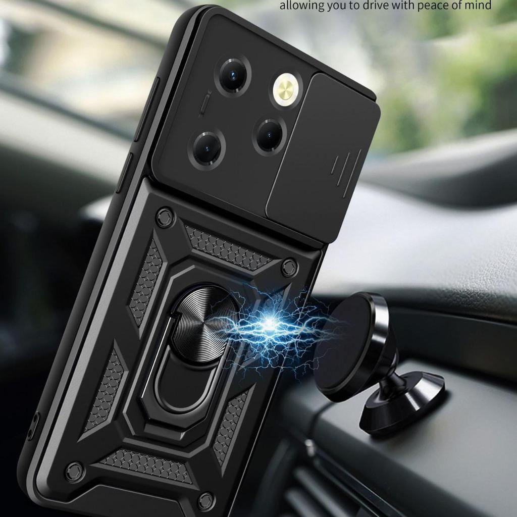Transsion Tecno Pova 7/Camon 40 Leather Window Phone Case, Ultra Smooth & Drop-Proof