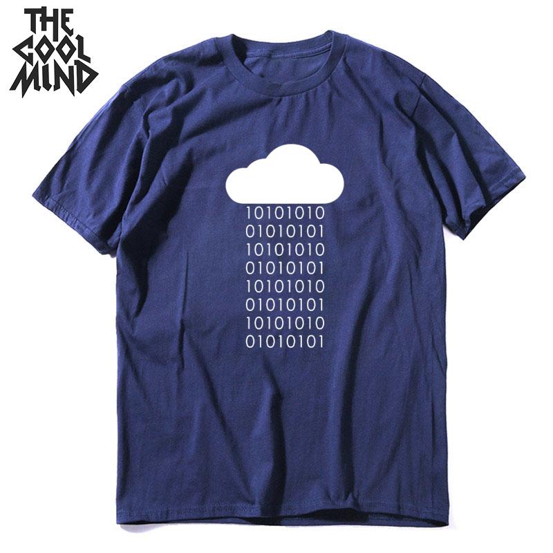 

COOLMIND 100% Cotton Short Sleeve Loose Men T Shirt Casual Funny Streetwear Men Tshirt Tops Tee Shirts Summer o-neck t-shirt M