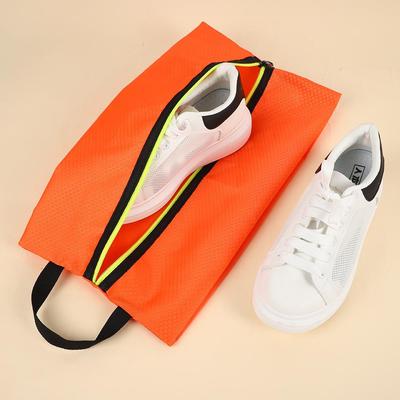 Waterproof Oxford Cloth Travel Shoe Bag with Drawstring - Portable Sneaker Storage Cover