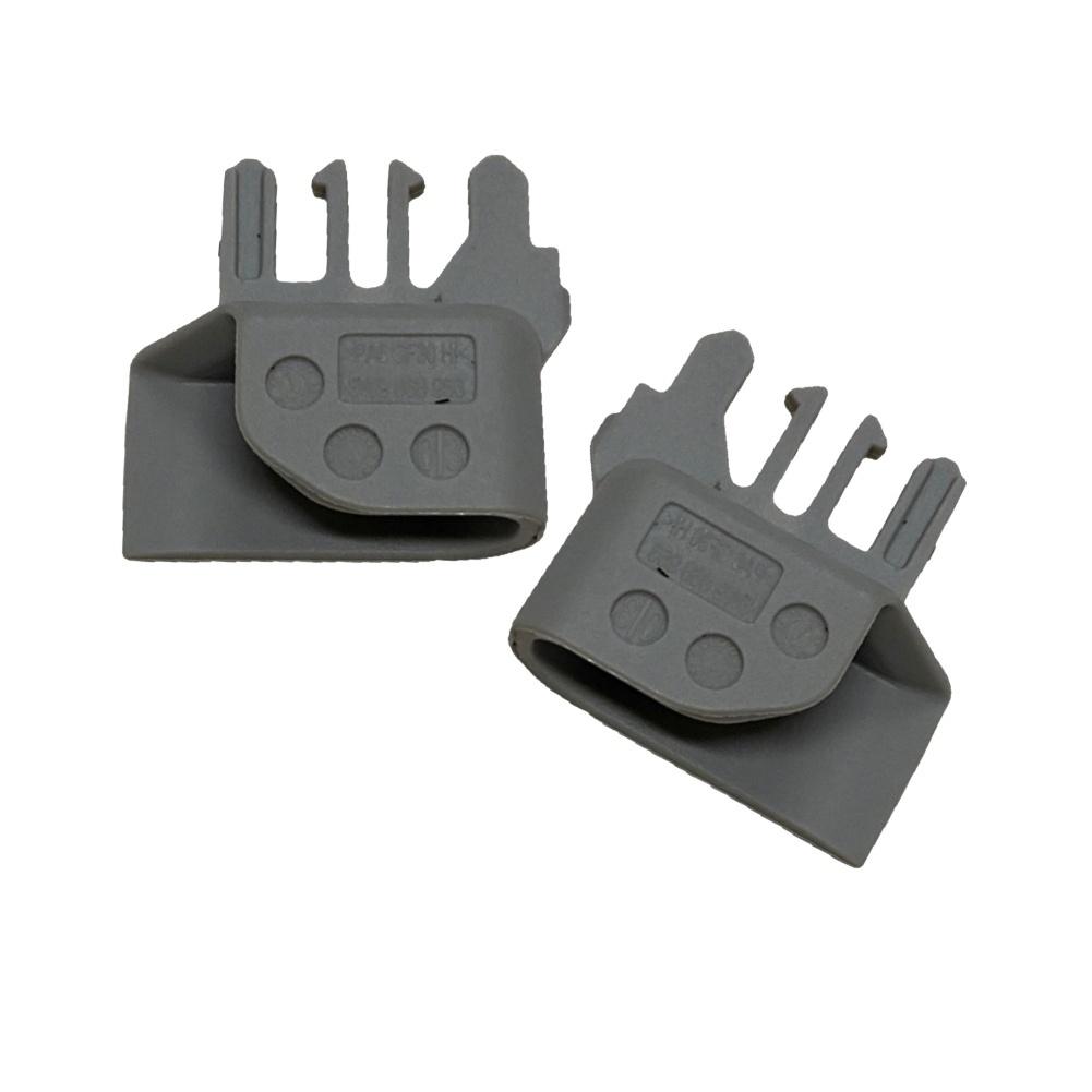 1 Pair Grey Roller Blind Luggage Cover Clip 8W9868953 8W9868954 For A4 For A6 For Q7 For Touareg Car Interior Accessories