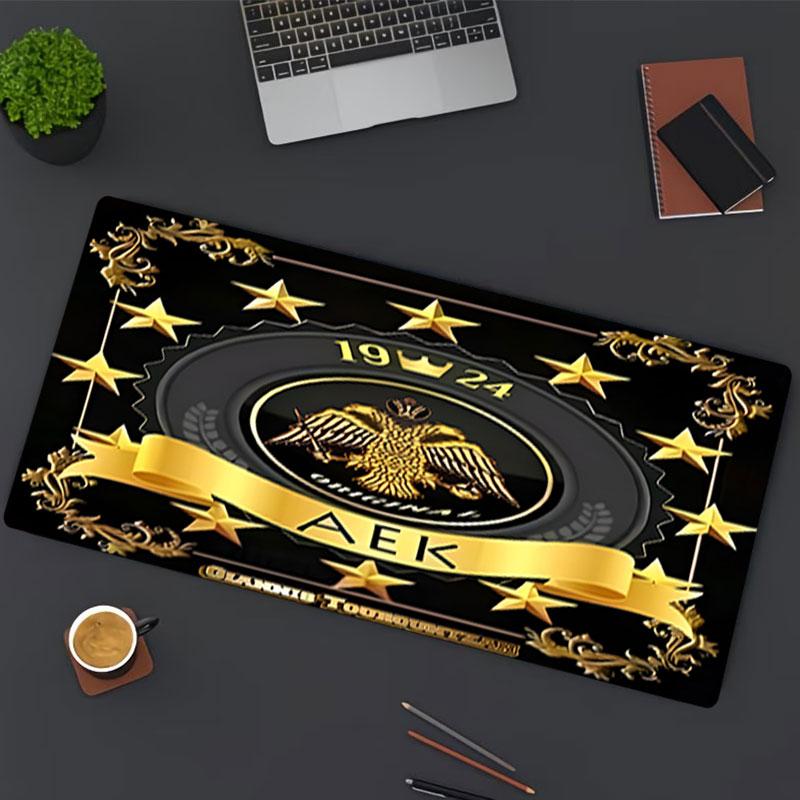 משטח עכבר מודפס של AEK אתונה FC, למקלדת, למחשב נייד, למשרד, לבית, קישוט לשולחן, מתנה מושלמת ליום הולדת לגיימרים